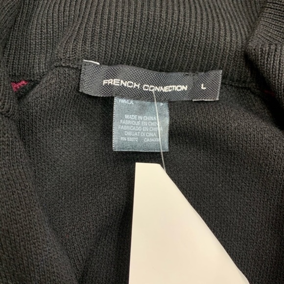 French Connection Larka Reg.Fit Quarter Zip Pullover - Picture 5 of 6